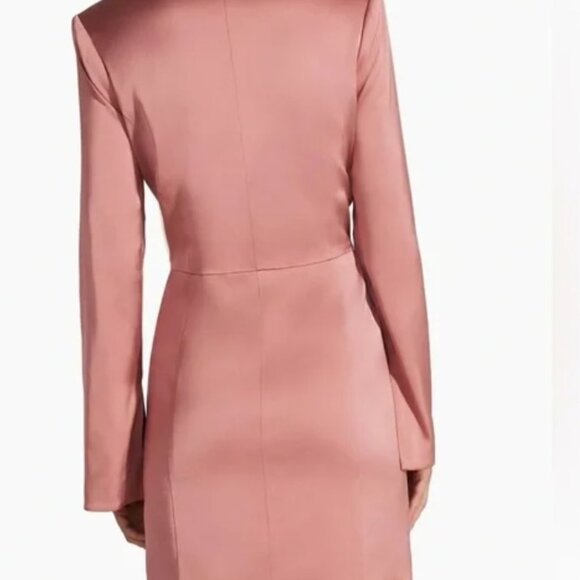 Favorite Daughter Audrey Satin Long-Sleeve Minidress - Picture 8 of 8